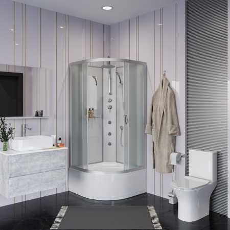 Душевая кабина Niagara NG 2308-14BKTG Без крыши