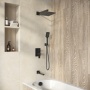 Душевая система скрытого монтажа Grossman Style 501.K35.05.210 черный матовый,1 место