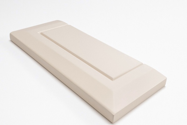 Пенал подвесной "ЛУКСОР-35 см" универсальный, бежевый матовый