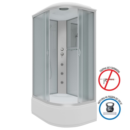 Душевая кабина Niagara NG 2310-14LG Левая гидромассажная