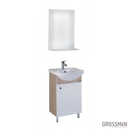 Комплект напольной мебели для ванной Grossman ЭКО-52 3 в 1 комбинированный