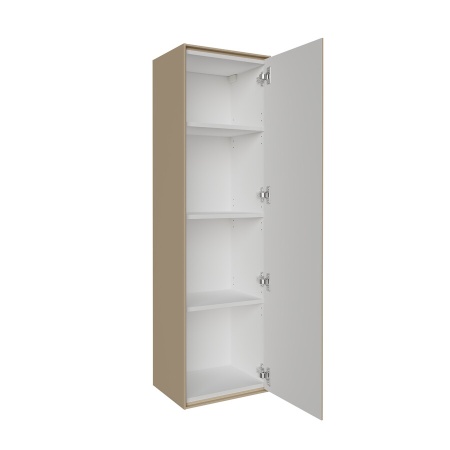 Пенал подвесной "КРИСТАЛЛ-35 см" универсальный беж. матовый