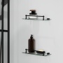 Душевая кабина Niagara Standart ST120/80/15QL/KL/BKT (120х80х225) низкий поддон(15см),черный,стекло прозрачное,3 места