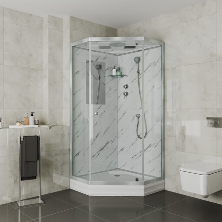 Душевая кабина Niagara Lux 7701DM Мрамор