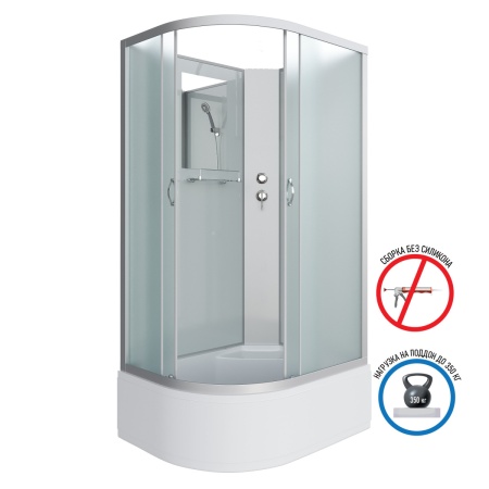Душевая кабина Niagara NG 2310-14RBK Без крыши