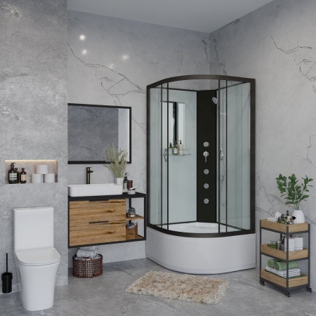 Душевая кабина Niagara NG 6708-14BKG Без крыши