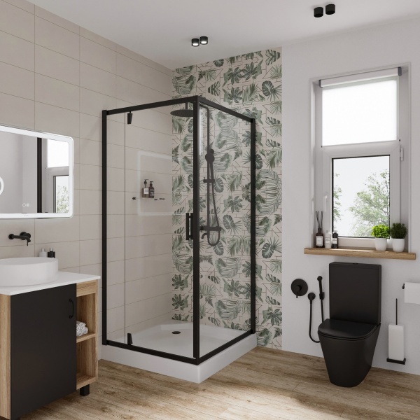 Душевой уголок Niagara NG 6801-08 Black