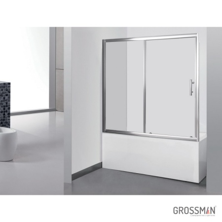 Шторка для ванны Grossman GR-170/2