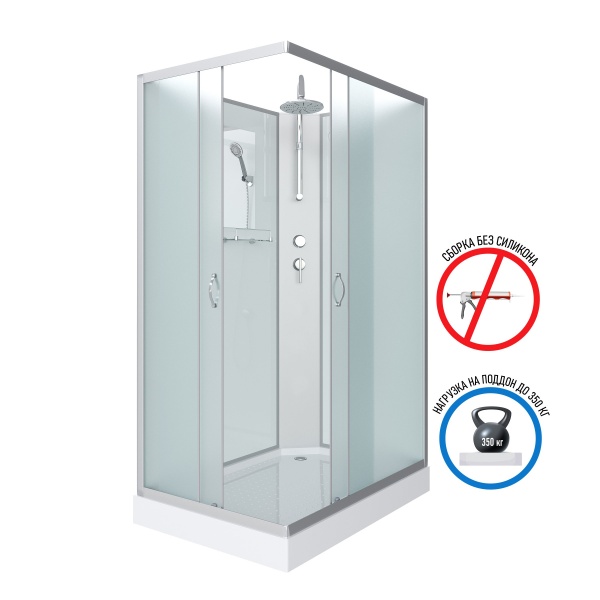 Душевая кабина Niagara NG 43185-14QBKT Без крыши