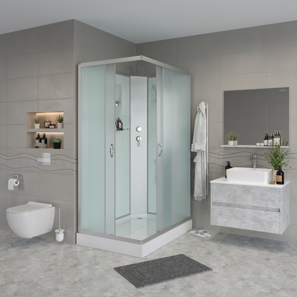 Душевая кабина Niagara NG 43185-14QBK Без крыши