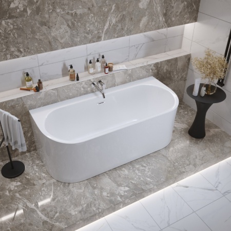 Ванна пристенная Grossman Cristal GR-16073 (160x80x58),1 место