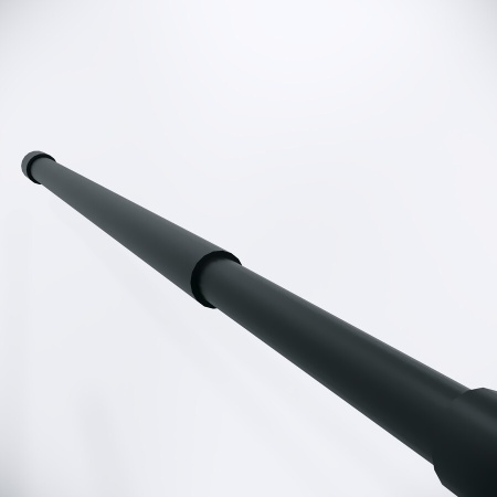 Душевая перегородка Niagara Nova NG-671-12BLACK (120х200) черный матовый,раздвижная,стекло прозрачное,1 место