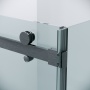 Душевое ограждение Grossman Classic 100.K33.04.110.42.00-200.K33.04.80.42.00 (110х80х195) раздвижная,графит сатин,стекло прозрачное,2 места