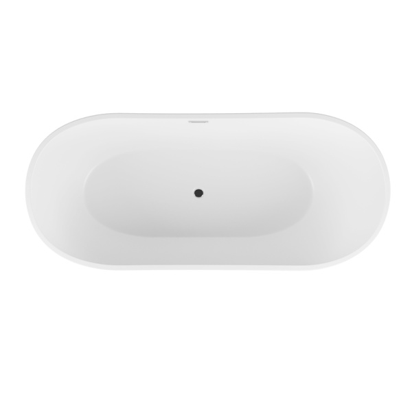 Ванна отдельностоящая Grossman Galaxy GR-2102M (170х75х72) цвет белый матовый,1 место