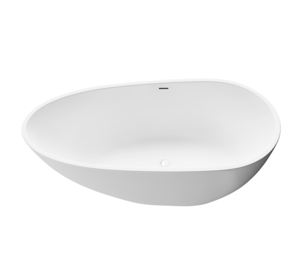 Ванна отдельностоящая Grossman Fly GR-1103M (160х80х60) цвет белый матовый,1 место