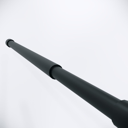Душевая перегородка Niagara Nova NG-671-90BLACK (90х200) черный матовый,раздвижная,стекло прозрачное,1 место