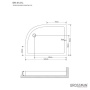 Поддон Grossman 120*90*15 для GR-4121 L