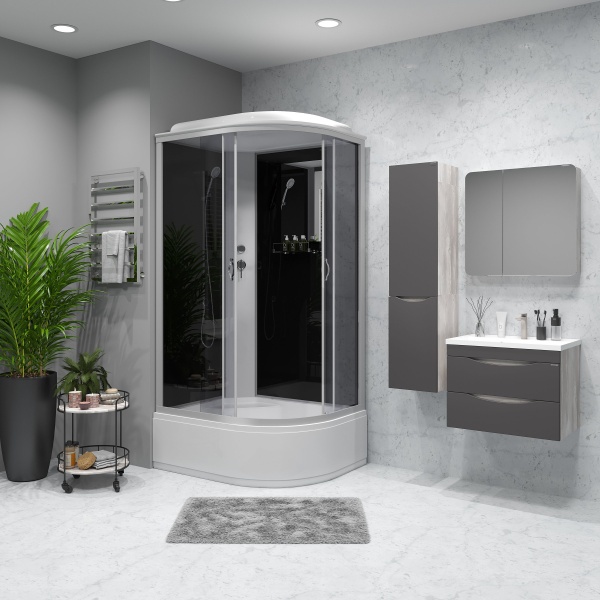 Душевая кабина Niagara NG 2510-14LBK Без крыши