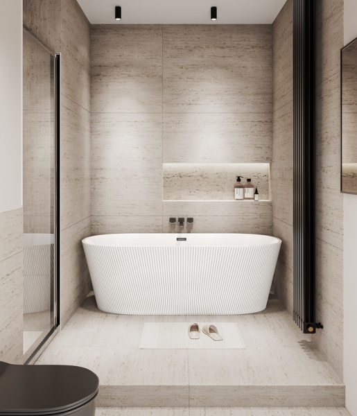 Ванна отдельностоящая Grossman Forta GR-27021 (170х75х58) цвет белый,1 место