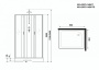 Душевая кабина Niagara NG 43975-14QBKTG Без крыши