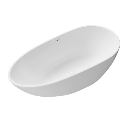 Ванна отдельностоящая Grossman Fly GR-1103M (160х80х60) цвет белый матовый,1 место