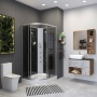 Душевая кабина Niagara NG 3512-14RBKG Без крыши