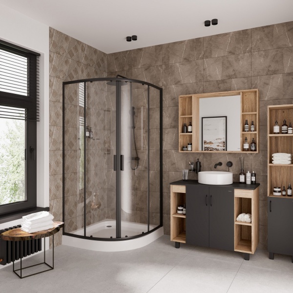 Душевой уголок Niagara NG 6807-08 Black