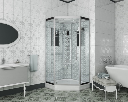 Душевая кабина Niagara Lux 7717W Белая
