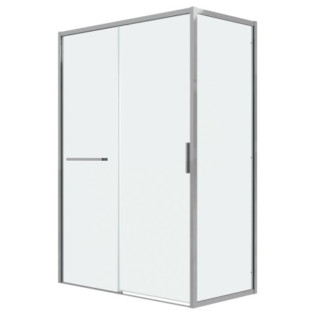 Боковая стенка Grossman Style 200.K33.05.90.10.00 (90х195) хром,стекло прозрачное, 1 место