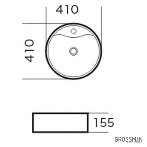 Раковина Grossman GR-3012
