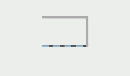 Шторка для ванны Ambassador Bath Screens 16041110R