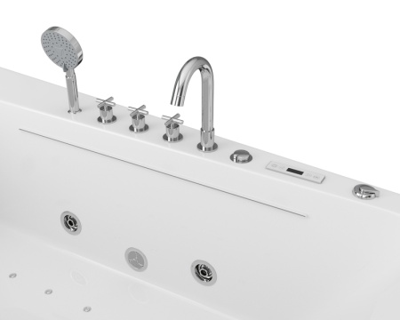 Ванна гидромассажная Grossman GR-17095R (95х170х58) г/м,а/м,хромо,подсветка,радио,1 место