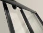 Душевой уголок Niagara Eco NG-012-14Q BLACK(120х80х195) низкий поддон(13см),черный,стекло мозаика,2 места