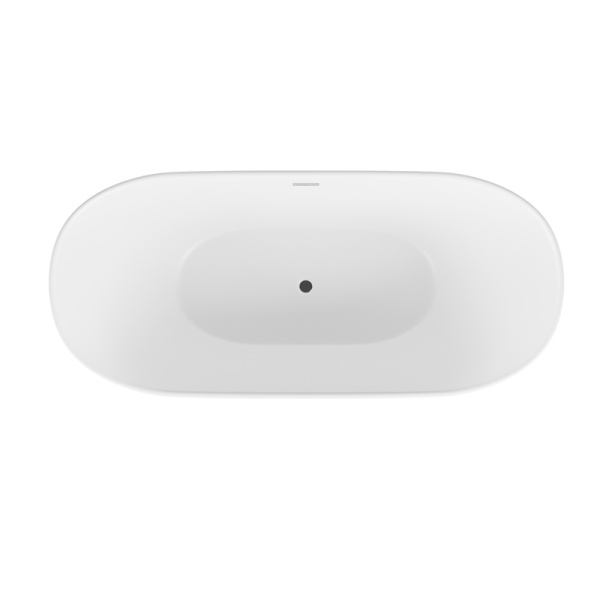 Ванна отдельностоящая Grossman Galaxy GR-2103M (180х77х72) цвет белый матовый,1 место