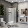 Душевая кабина Niagara NG 3312-14RBK Без крыши